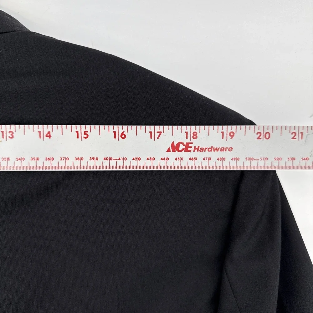 Vinci Black Blazer Designed In Italy Suit‎ Jacket Mens 42R